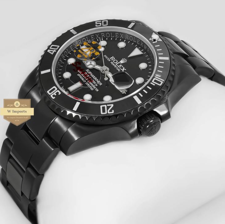 LATEST COLLECTION 40 ALL BLACK WITH DIAL AUTOMATIC WATCH (RO LEX)