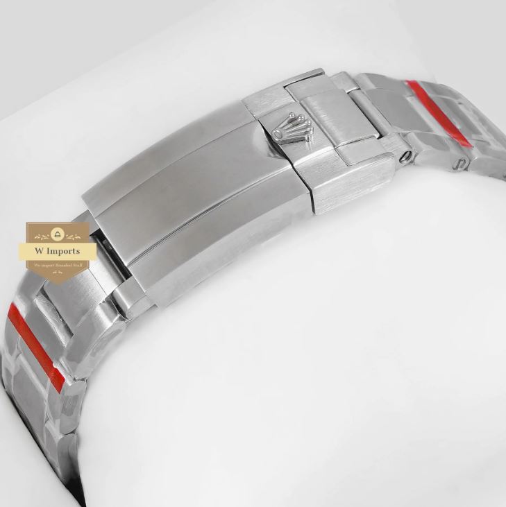 LATEST COLLECTION 42 SILVER WITH BLACK DIAL AUTOMATIC WATCH (RO LEX)