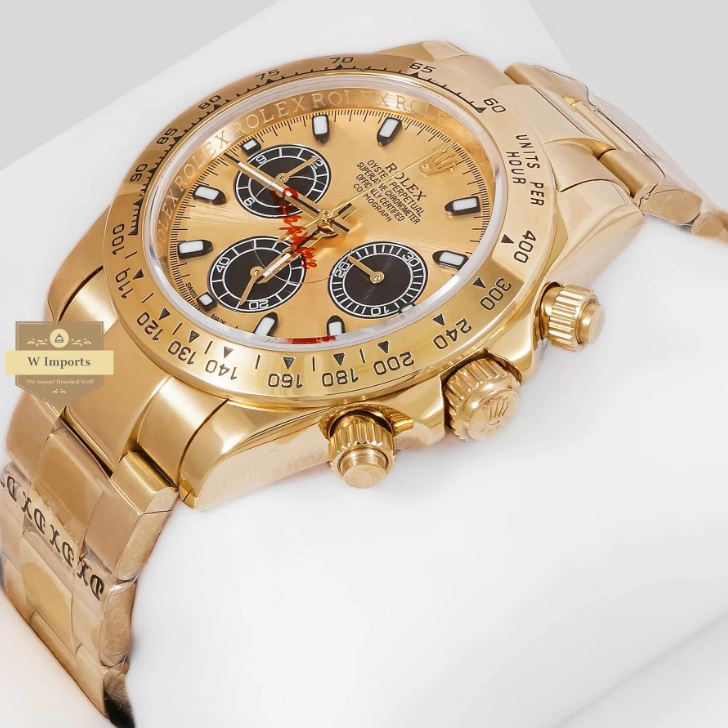 LATEST COLLECTION CHRONOGRAPH 40 ALL YELLOW GOLD WITH DIAL (RO LEX)