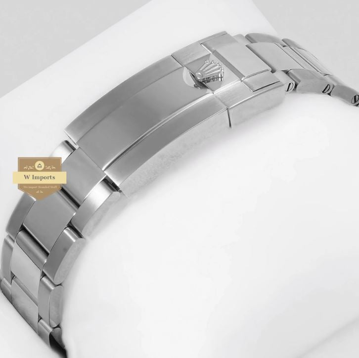 LATEST COLLECTION CHRONOGRAPH 40 RAINBOW EDITION SILVER WITH BLACK DIAL (RO LEX)