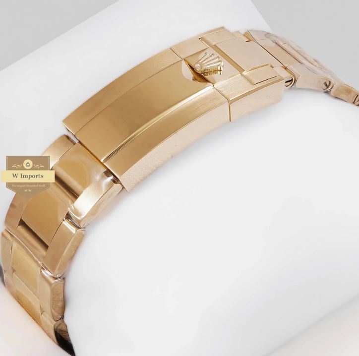 LATEST COLLECTION CHRONOGRAPH 40 YELLOW GOLD WITH BLACK DIAL WATCH (RO LEX