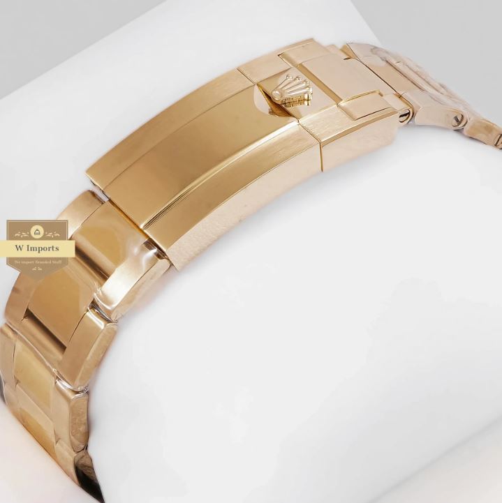 LATEST COLLECTION CHRONOGRAPH 40 YELLOW GOLD WITH GREY MARBLE DIAL WATCH (RO LEX)