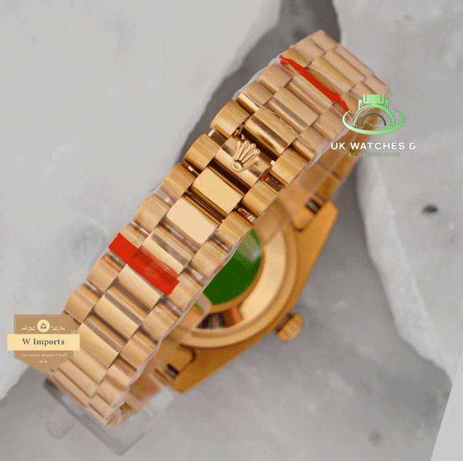 Latest Collection 36 All Yellow Gold With Dial Automatic Watch (RO LEX)