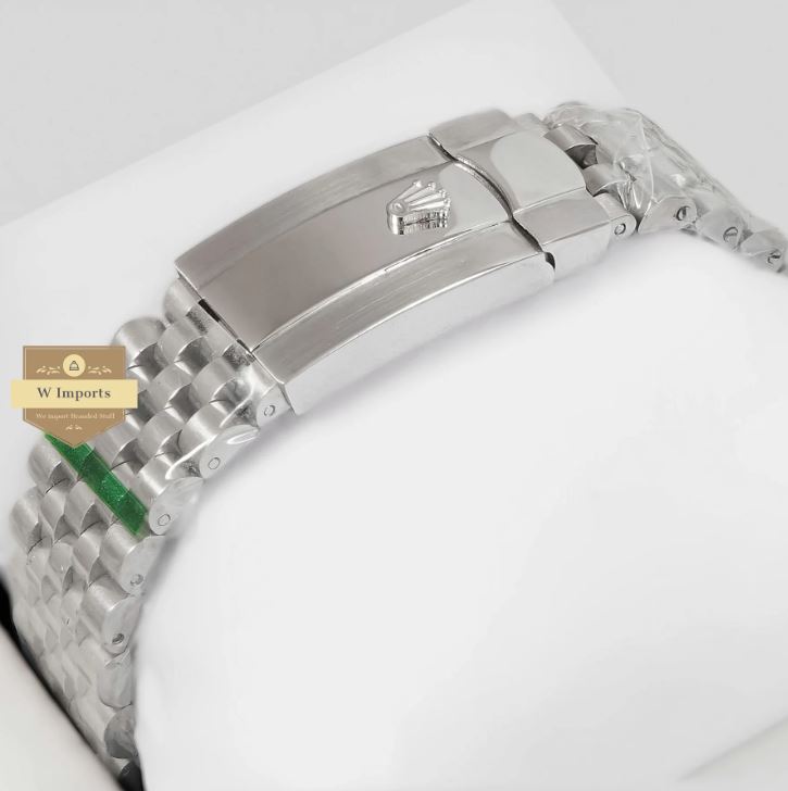 Latest Collection 36 All Silver With Dial Fluted Bezel & Roman Index Automatic Watch (RO LEX)