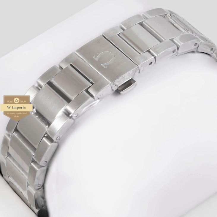 NEW COLLECTION SILVER WITH WHITE DIAL AUTOMATIC WATCH (OME GA)